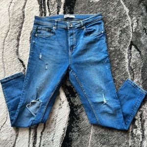 Zara Ripped Denim